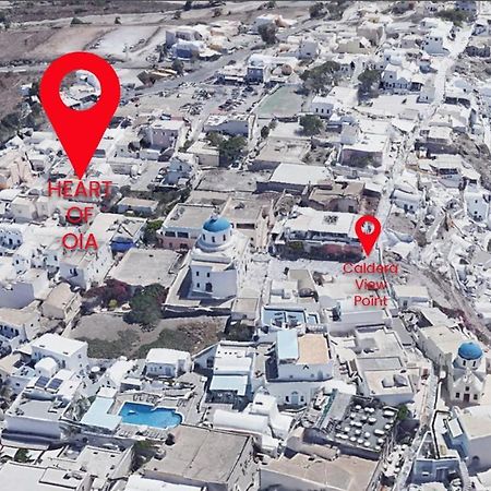 Apartamento Heart Of Oia - Private House With Jacuzzi Exterior foto